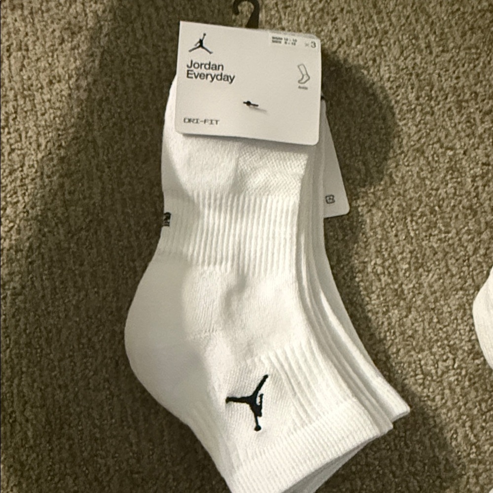 Jordan Everyday White Athletic ankle Socks
